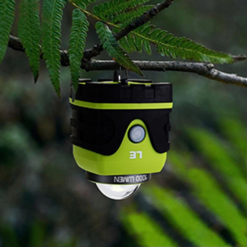 LE Battery Powered LED Lantern With 1000 Lumens And 4 Light Modes