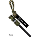 5-in-1 Fire Starter with Compass, Paracord, and Whistle