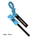 5-in-1 Fire Starter with Compass, Paracord, and Whistle