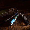 Tec-Accessories Chain Reaction Fob With Glow Pellet (AQUA)